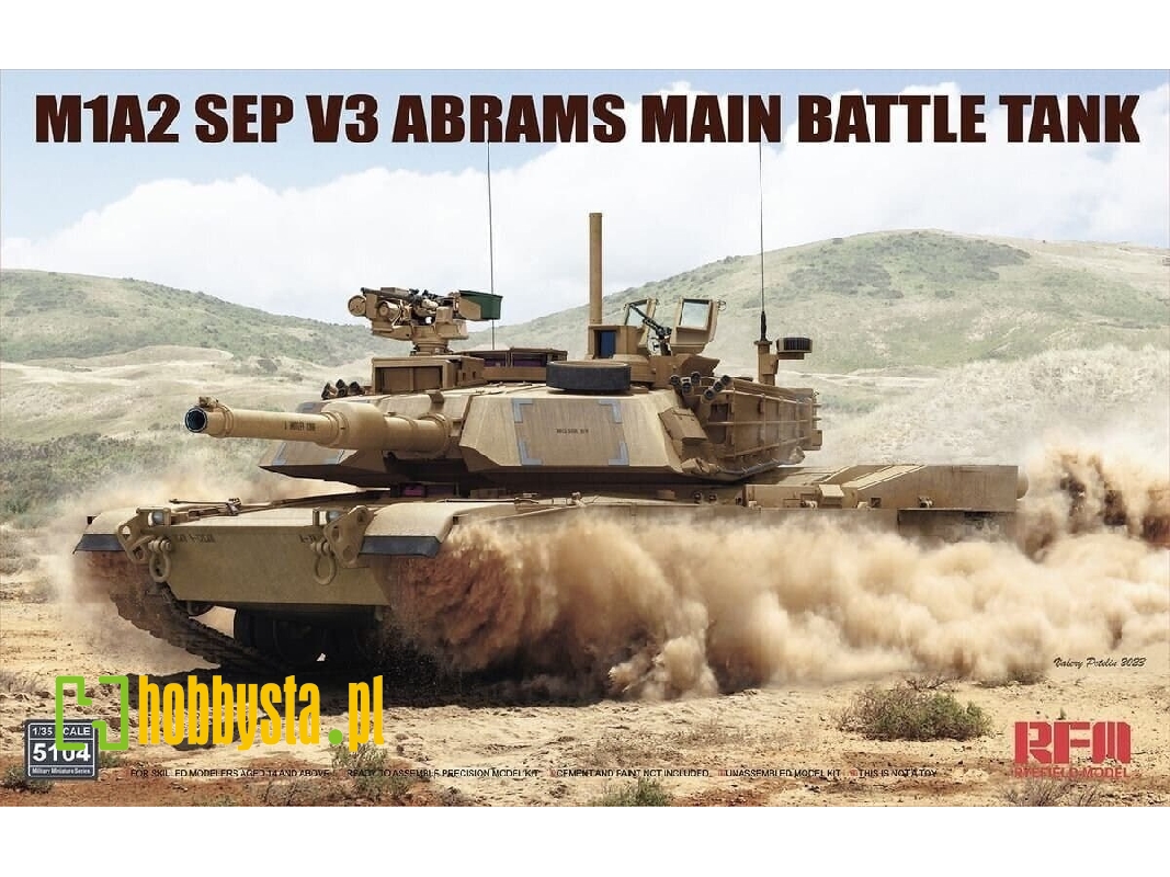 M1A2 SEP V3 Abrams - amerykański czołg podstawowy - zdjęcie 1 M1A2 SEP V3 Abrams - amerykański czołg podstawowy - zdjęcie 1
