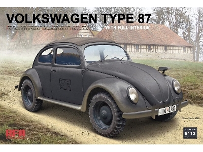 Volkswagen Typ 87 Garbus z pełnym wnętrzem - zdjęcie 1