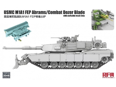 USMC M1A1 FEP Abrams z lemieszem - zdjęcie 1