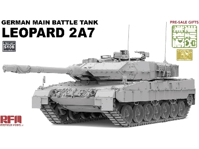 German Main Battle Tank Leopard 2a7 With Workable Tracks - zdjęcie 2