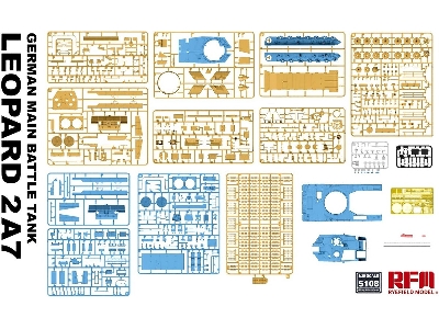 German Main Battle Tank Leopard 2a7 With Workable Tracks - zdjęcie 3