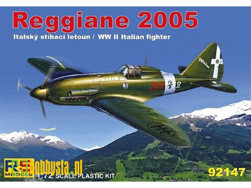 Reggiane 2005 włoski myśliwiec - zdjęcie 1 Reggiane 2005 włoski myśliwiec - zdjęcie 1