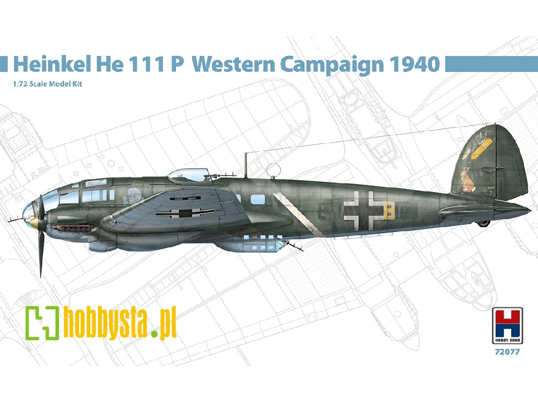 Heinkel He 111 P Western Campaign 1940 - zdjęcie 1 Heinkel He 111 P Western Campaign 1940 - zdjęcie 1
