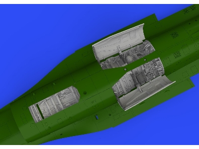 F-16C wheel bays early PRINT 1/48 - KINETIC MODEL - zdjęcie 8