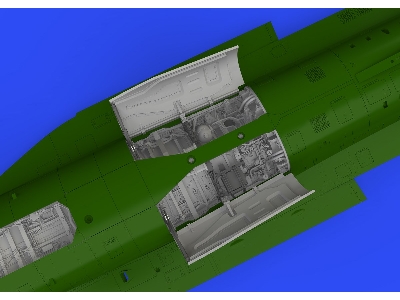 F-16C wheel bays early PRINT 1/48 - KINETIC MODEL - zdjęcie 9