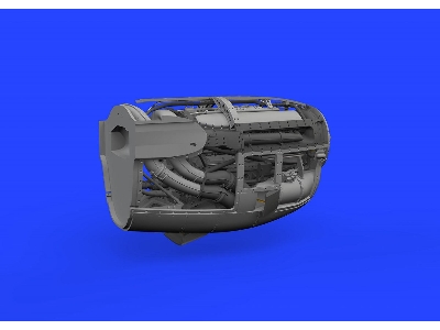 P-38J right engine PRINT 1/48 - TAMIYA - zdjęcie 2