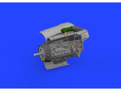 Bf 109G-2/ G-4 engine PRINT 1/72 - EDUARD - zdjęcie 2