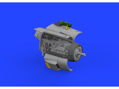 Bf 109G-2/ G-4 engine PRINT 1/72 - EDUARD - zdjęcie 9