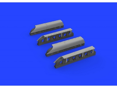 Me 410 exhaust stacks PRINT 1/72 - AIRFIX - zdjęcie 2