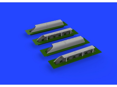 Me 410 exhaust stacks PRINT 1/72 - AIRFIX - zdjęcie 4