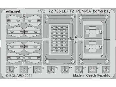 PBM-5A bomb bay 1/72 - ACADEMY - zdjęcie 2