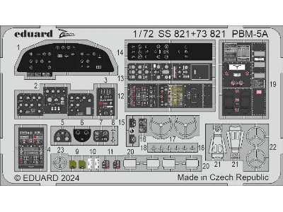 PBM-5A interior 1/72 - ACADEMY - zdjęcie 1