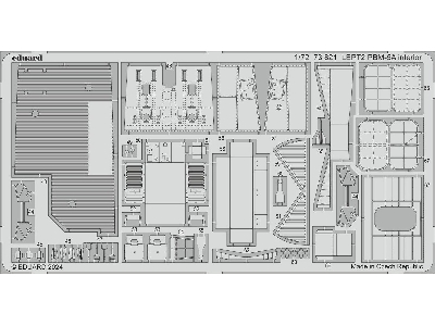 PBM-5A interior 1/72 - ACADEMY - zdjęcie 3