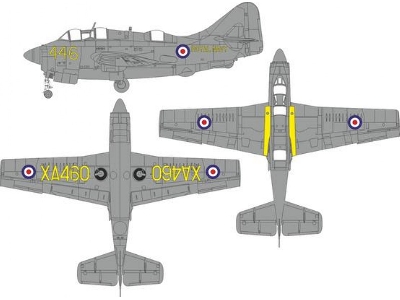 Gannet AS.1/ AS.4 national & a/ c marking 1/48 - zdjęcie 1