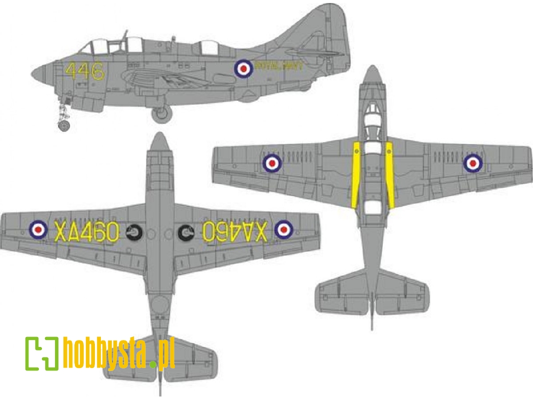 Gannet AS.1/ AS.4 national & a/ c marking 1/48 - zdjęcie 1