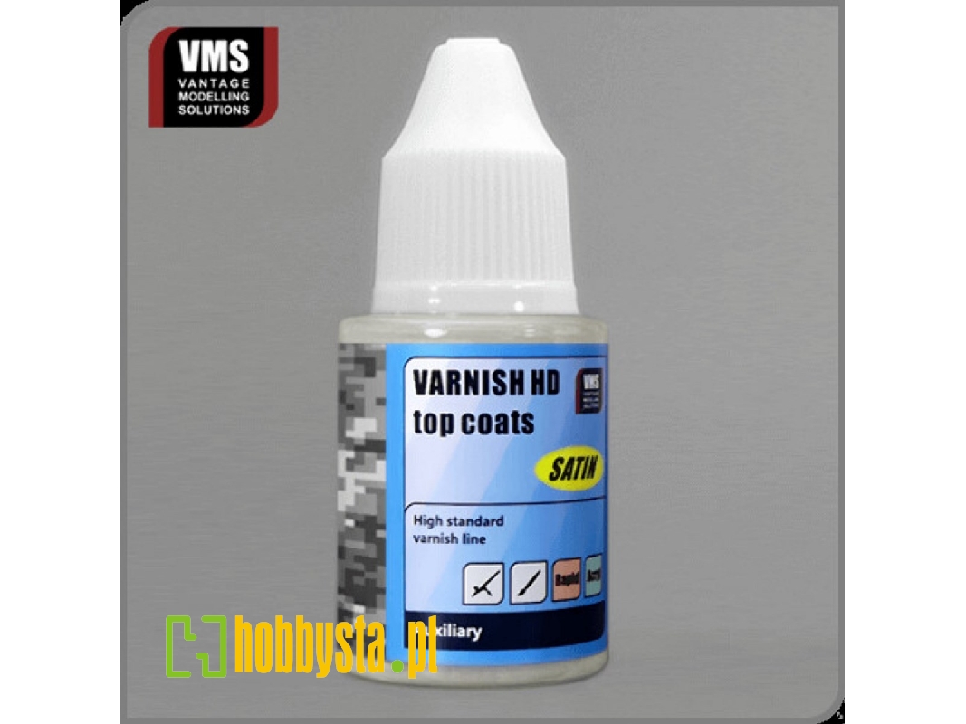 Varnish Hd Top Coats Satin - zdjęcie 1 Varnish Hd Top Coats Satin - zdjęcie 1