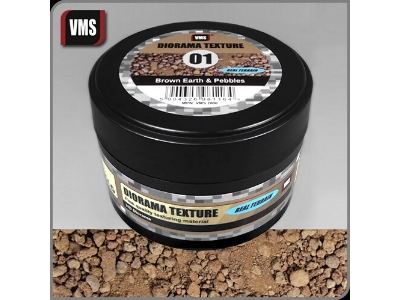 Diorama Texture No. 1 Brown Earth And Pebbles (100ml) - zdjęcie 1