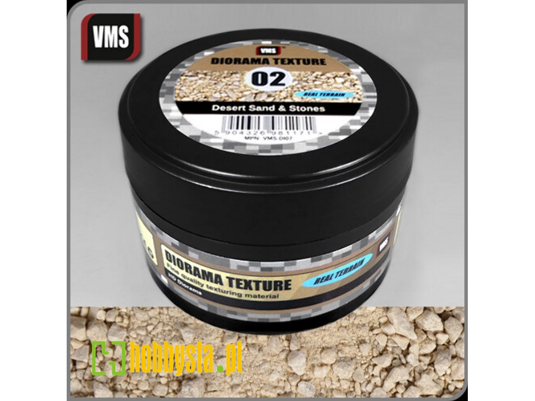 Diorama Texture No. 2 Desert Sand And Stones (100ml) - zdjęcie 1 Diorama Texture No. 2 Desert Sand And Stones (100ml) - zdjęcie 1