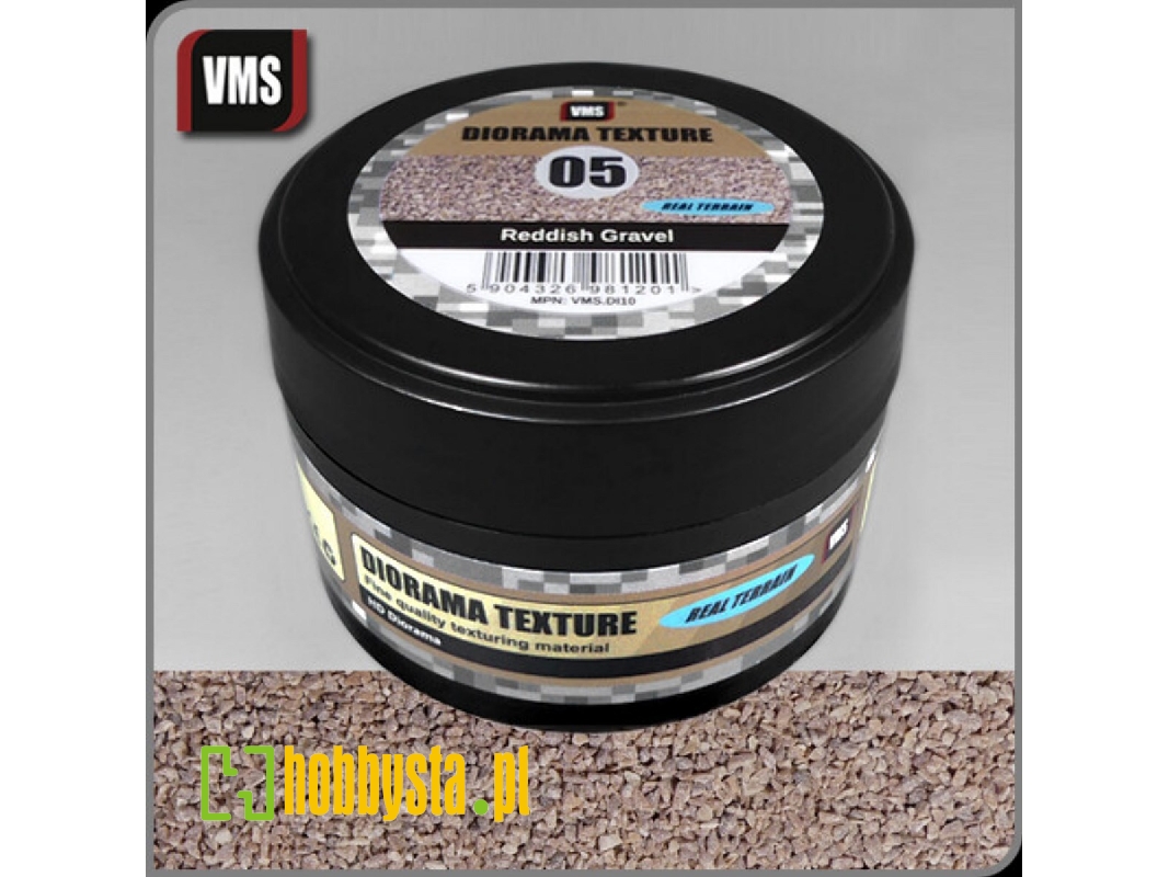 Diorama Texture No. 5 Reddish Gravel (100ml) - zdjęcie 1 Diorama Texture No. 5 Reddish Gravel (100ml) - zdjęcie 1