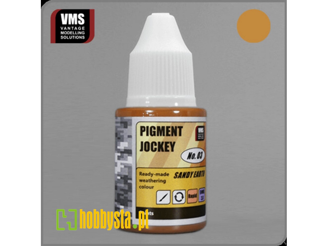 Pigment Jockey No. 03 Sandy Earth - zdjęcie 1 Pigment Jockey No. 03 Sandy Earth - zdjęcie 1
