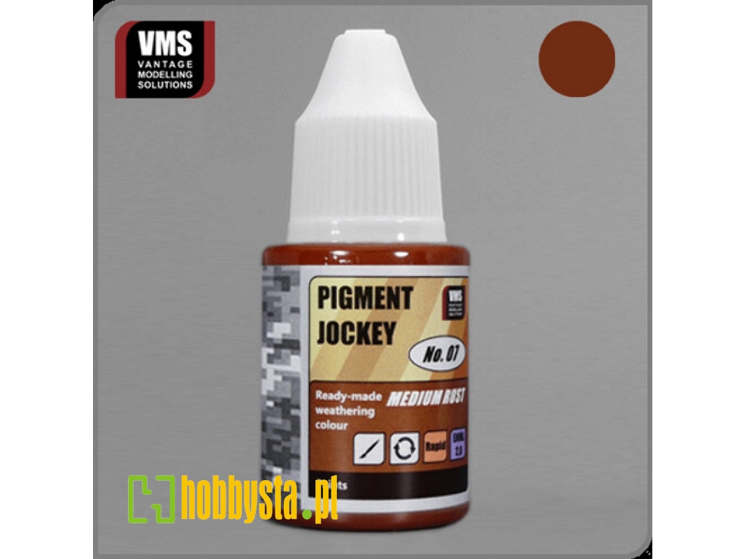 Pigment Jockey No. 07 Medium Rust - zdjęcie 1 Pigment Jockey No. 07 Medium Rust - zdjęcie 1