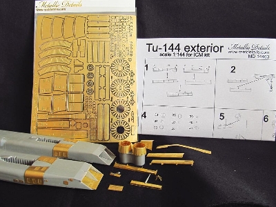 Tupolev Tu-144 (Designed To Be Used With Icm Kits) - zdjęcie 1