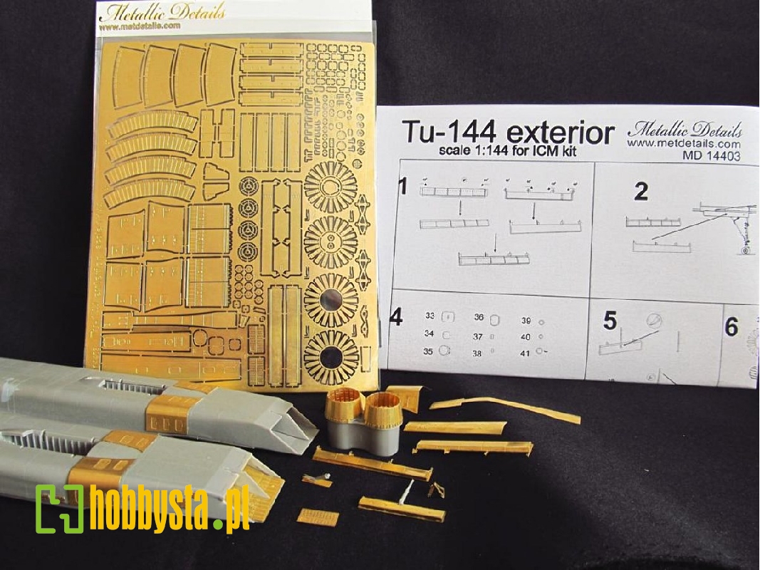 Tupolev Tu-144 (Designed To Be Used With Icm Kits) - zdjęcie 1
