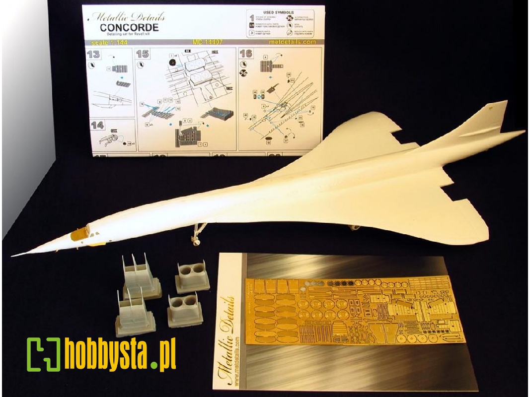 Aerospatiale Concorde Set (For Revell Kits) - zdjęcie 1 Aerospatiale Concorde Set (For Revell Kits) - zdjęcie 1
