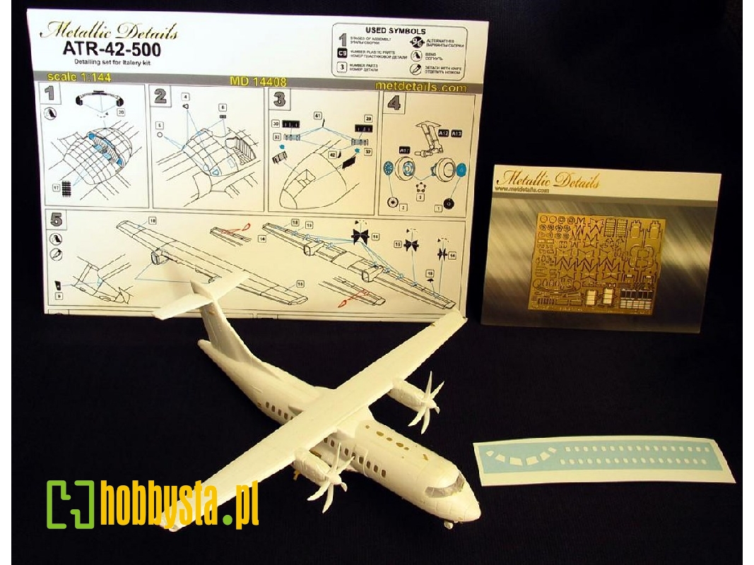 Atr-42-500 (Designed To Be Used With Italeri Kits) - zdjęcie 1 Atr-42-500 (Designed To Be Used With Italeri Kits) - zdjęcie 1