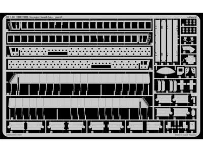  TBF/ TBM bomb bay 1/32 - Trumpeter - blaszki - zdjęcie 1