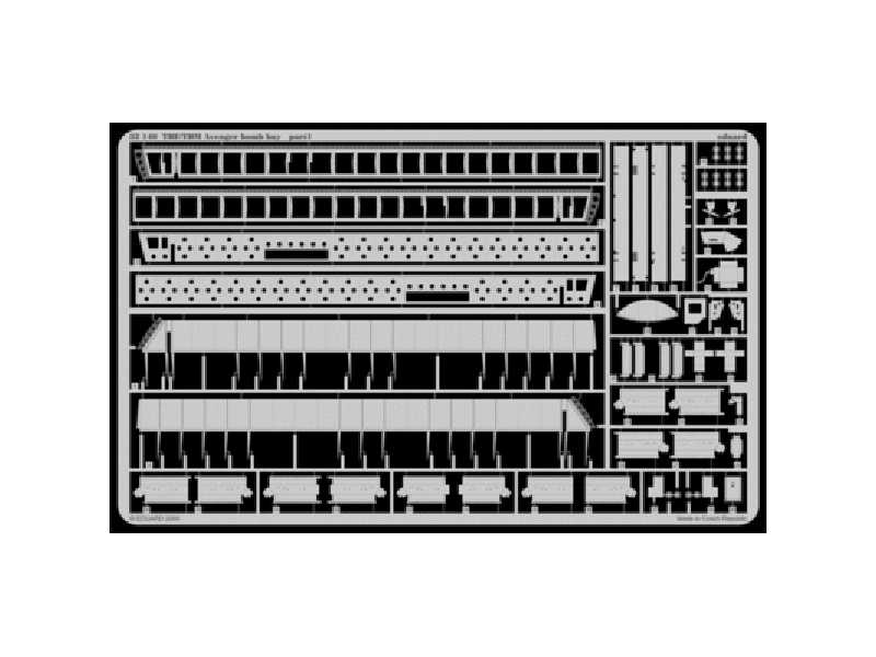 TBF/ TBM bomb bay 1/32 - Trumpeter - blaszki - zdjęcie 1 TBF/ TBM bomb bay 1/32 - Trumpeter - blaszki - zdjęcie 1