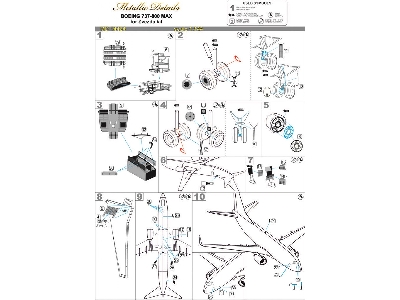 Boeing 737 Max (Designed To Be Used With Zvezda Kits) - zdjęcie 8