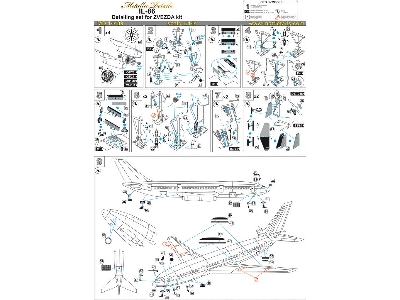 Ilyushin Il-86 - Exterior Details (Designed To Be Used With Zvezda Kits) - zdjęcie 7