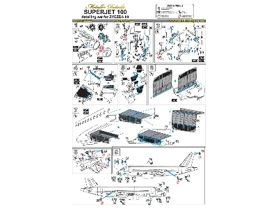 Sukhoi Superjet 100 (Designed To Be Used With Zvezda Kits) - zdjęcie 9