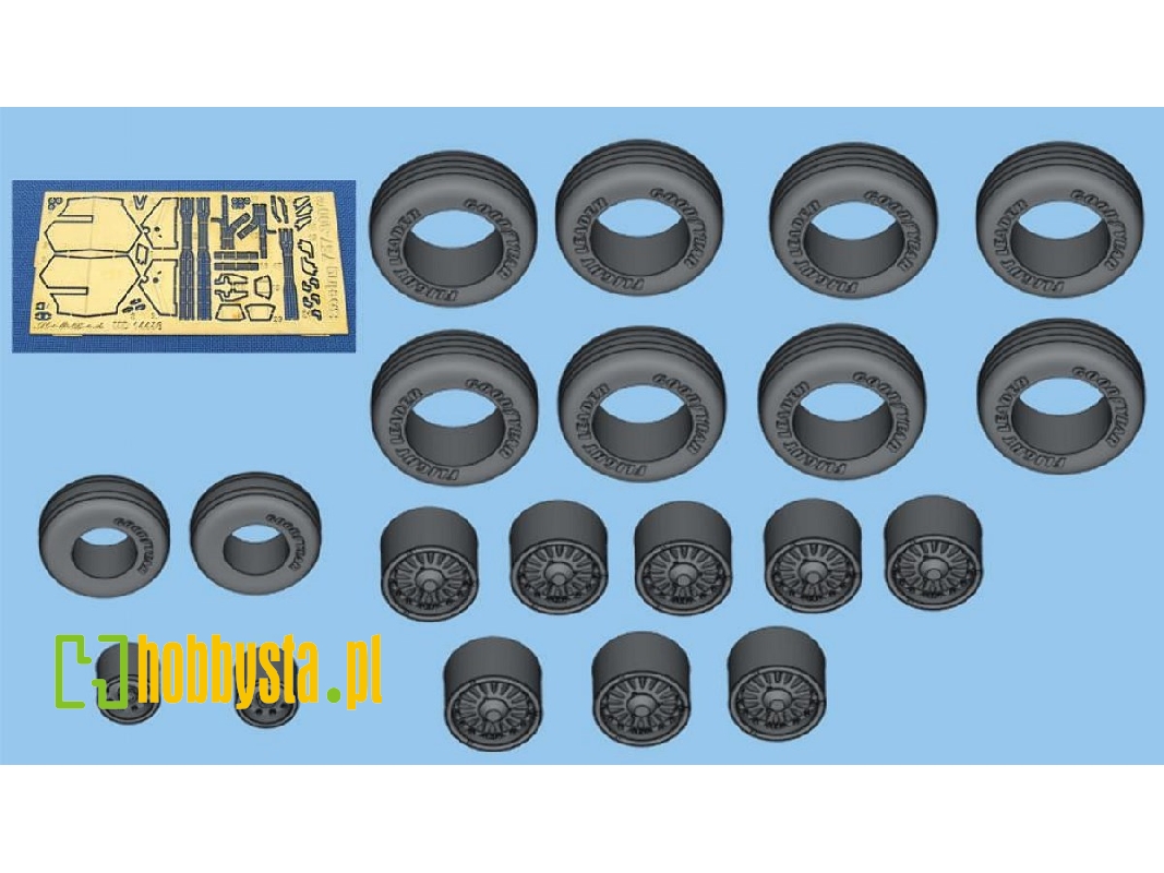 Boeing 757-300 - Detailing Set (Designed To Be Used With Zvezda Kits) - zdjęcie 1 Boeing 757-300 - Detailing Set (Designed To Be Used With Zvezda Kits) - zdjęcie 1