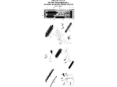 The Universal Detail For Soviet Tanks And Spg Of The Ii World War (Is-1, Is-2, Su-100, Isu-152, T-34) - zdjęcie 10