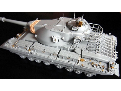 Conqueror British Heavy Tank Detailing Set (Designed To Be Used With Dragon Kits) - zdjęcie 9