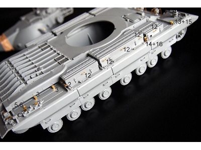 Conqueror British Heavy Tank Detailing Set (Designed To Be Used With Dragon Kits) - zdjęcie 10