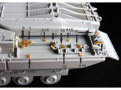 Conqueror British Heavy Tank Detailing Set (Designed To Be Used With Dragon Kits) - zdjęcie 12