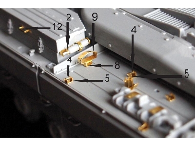 Conqueror British Heavy Tank Detailing Set (Designed To Be Used With Dragon Kits) - zdjęcie 13