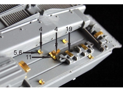 Conqueror British Heavy Tank Detailing Set (Designed To Be Used With Dragon Kits) - zdjęcie 14