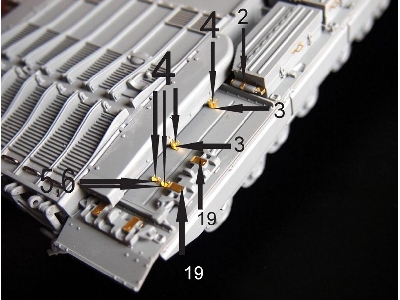 Conqueror British Heavy Tank Detailing Set (Designed To Be Used With Dragon Kits) - zdjęcie 15