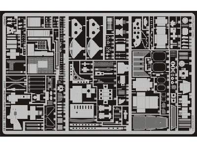  TBM-3 interior 1/32 - Trumpeter - blaszki - zdjęcie 2