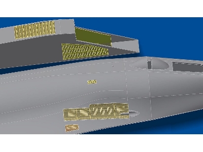 Sukhoi Su-27 Flanker B - Air Intake Grilles (Designed To Be Used With Academy Kits) - zdjęcie 1