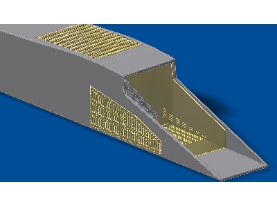 Sukhoi Su-27 Flanker B - Air Intake Grilles (Designed To Be Used With Academy Kits) - zdjęcie 3