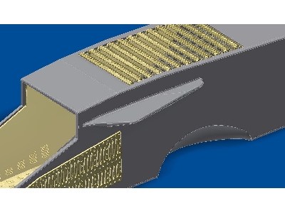 Sukhoi Su-27 Flanker B - Air Intake Grilles (Designed To Be Used With Academy Kits) - zdjęcie 5