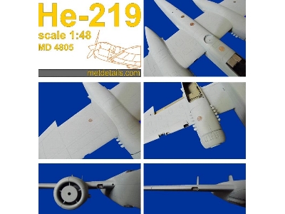 Heinkel He-219 A-7 'uhu' (Designed To Be Used With Tamiya Kits) - zdjęcie 1