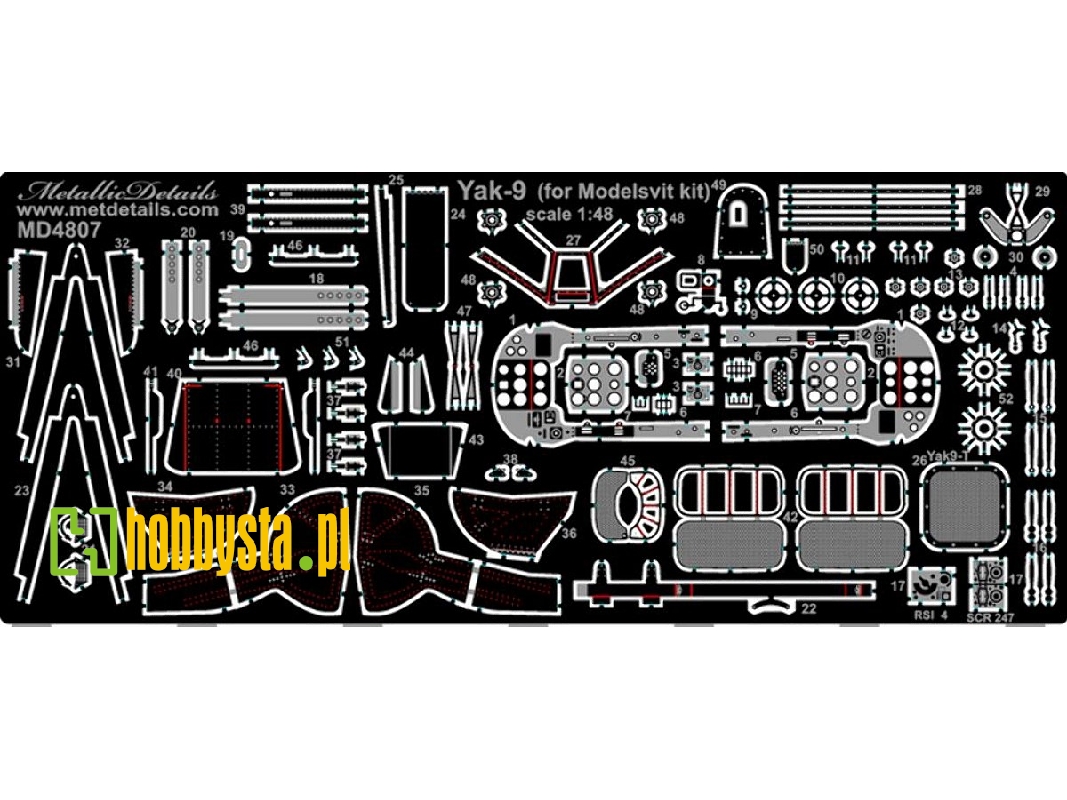 Yakovlev Yak-9dd (Designed To Be Use With Modelsvit Kits) - zdjęcie 1