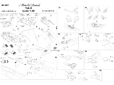 Yakovlev Yak-9dd (Designed To Be Use With Modelsvit Kits) - zdjęcie 11
