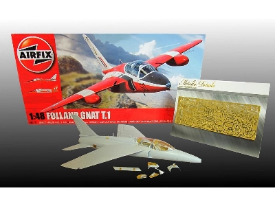 Folland Gnat T.1 Detailing Set (Designed To Be Used With Airfix Kits) - zdjęcie 1